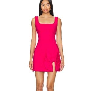 Elliatt Rays Red Bow Mini Dress